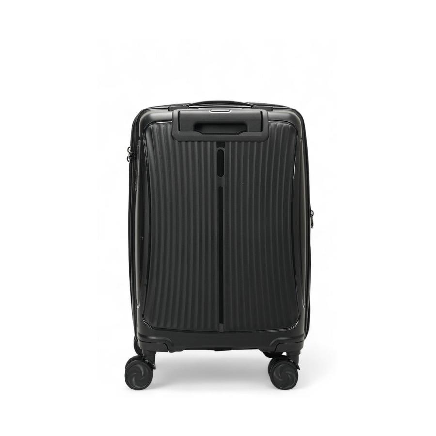 Nomad Quest 56cm Hardside Carry-On Suitcase Black Black