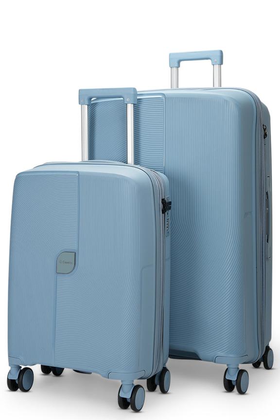 Caselite Aero 56cm & 75cm Hardside Luggage Set Light Blue