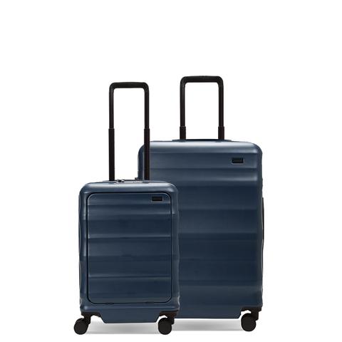 Luna-Air Front Access Carry-On & Medium Set Navy