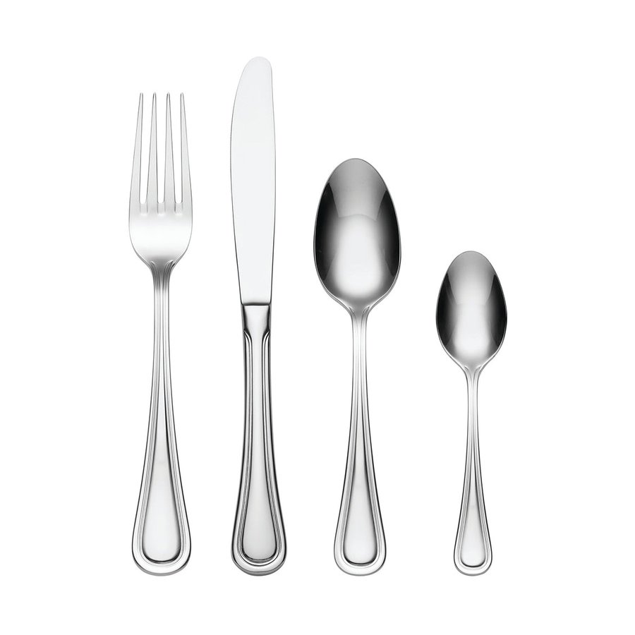 Oneida Barcelona 24 Piece Cutlery Set Stainless Steel Stainless Steel