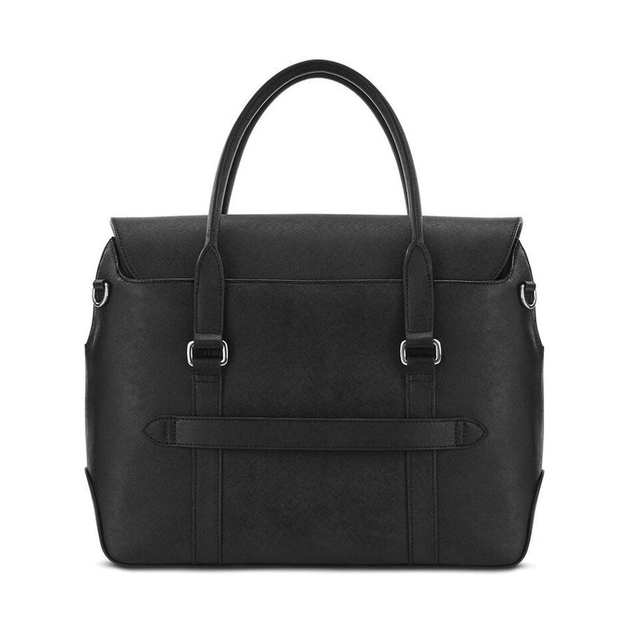 Samsonite Women's Executive Leather Convertible Brief Black Black