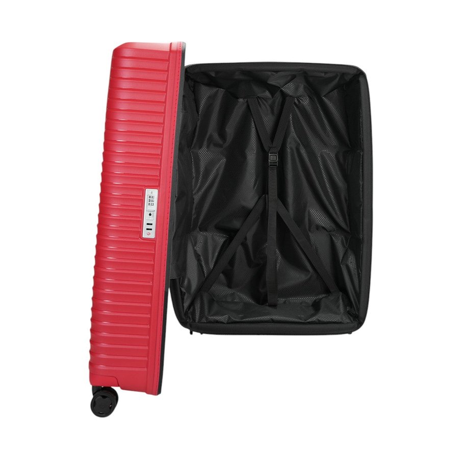 Samsonite Upscape 81cm Hardside Checked Suitcase Ruby Red Ruby Red