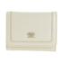 Pierre Cardin Shakira Ladies Leather Snap Button Tri-Fold Wallet Bone