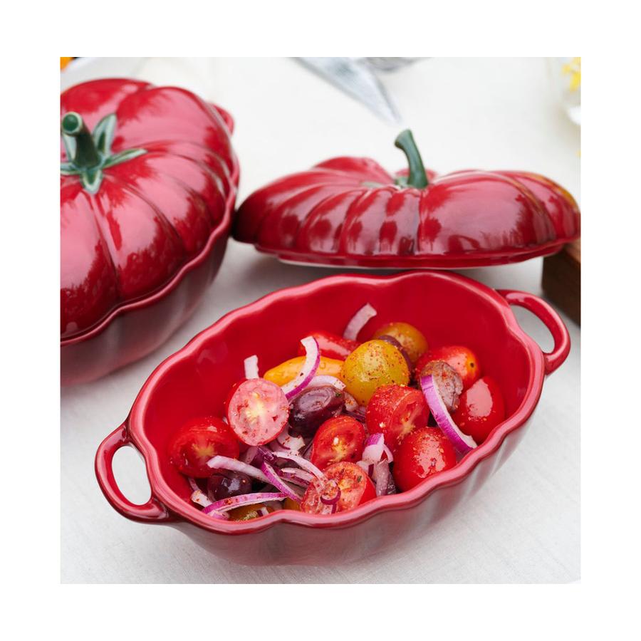 Staub 25cm (2.9L) Tomato Cocotte Cherry Red Cherry Red