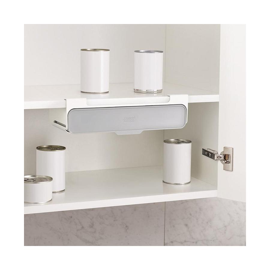 Joseph Joseph CupboardStore Under-Shelf Spice Rack White White