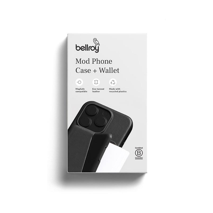 Bellroy iPhone 15 Pro Max Mod Phone Case + Wallet (With Button Add-On) Cobalt Cobalt