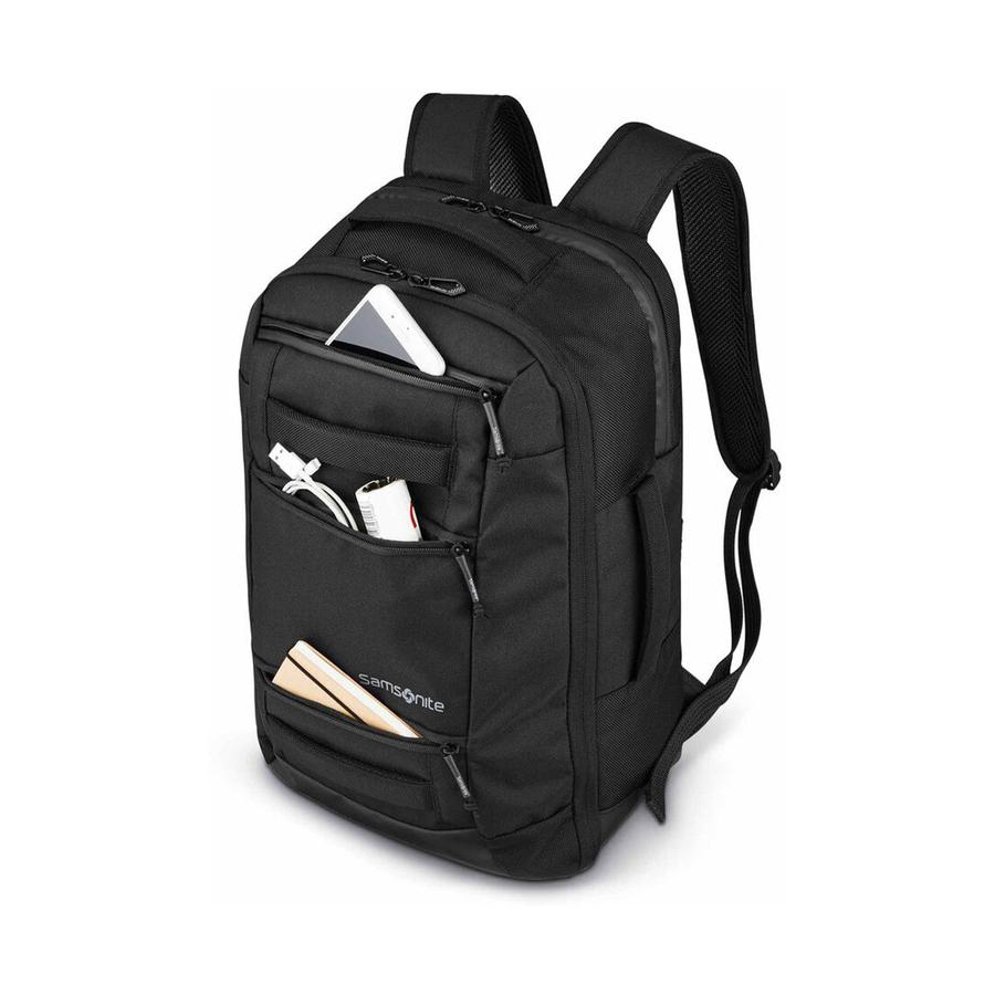 Samsonite Detour Travel Backpack Black Black