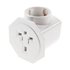 Jackson Universal Power Adapter with Surge Protection White