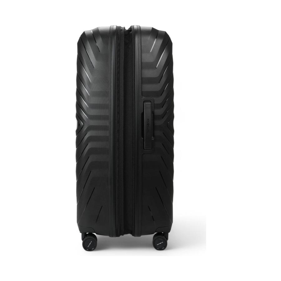 Samsonite Octolite Neo 81cm Hardside Checked Suitcase Black Black