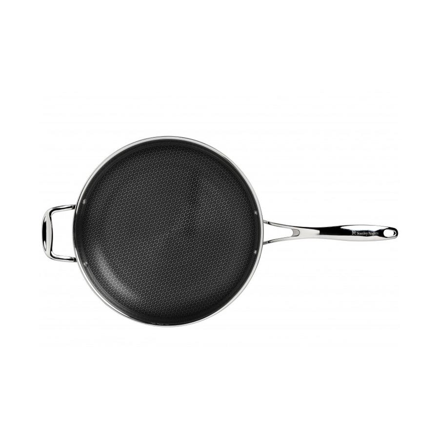 Stanley Rogers Matrix 32cm Non-Stick Frypan Stainless Steel Stainless Steel