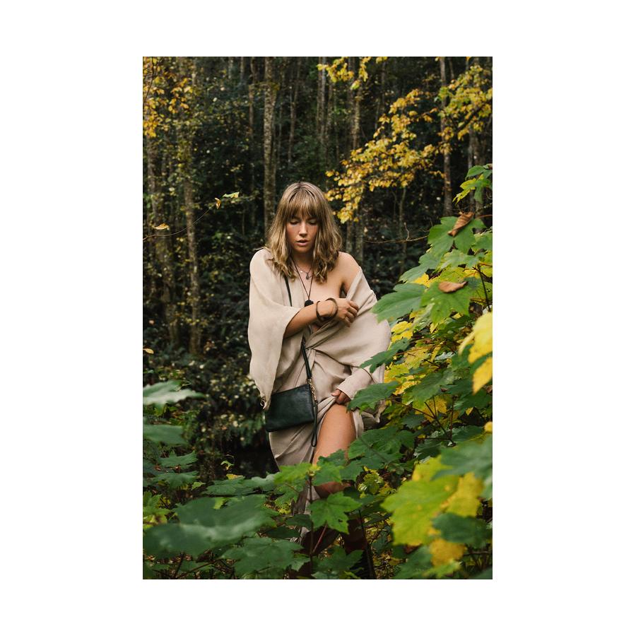 Duffle&Co Sienna Single Crossbody Bag Forest Forest