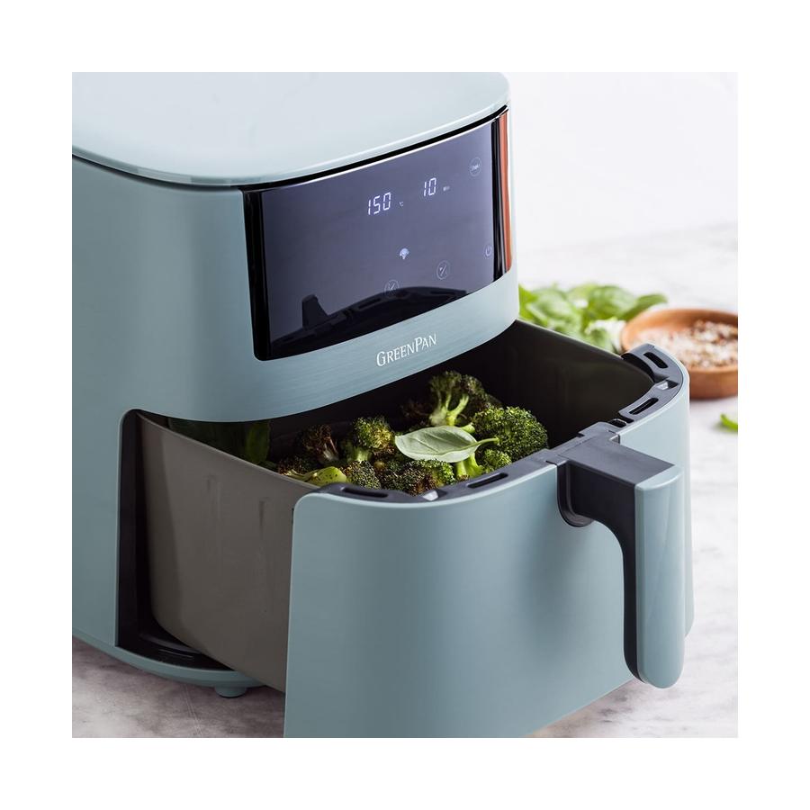 GreenPan Bistro Air Fryer 7.2L Smokey Blue Smokey Blue