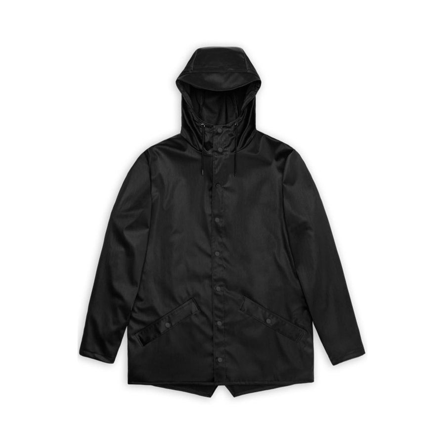 Rains Jacket Black Grain XL