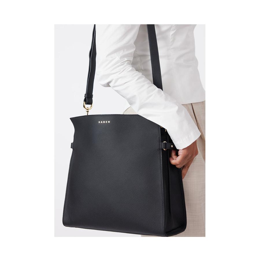 Saben Beatrice Shoulder Bag Black Black