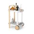 Umbra Bellwood Bar Serving Cart White/Natural