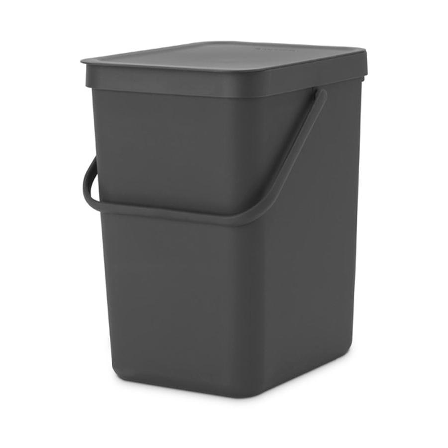 Brabantia Sort & Go Waste Bin (25L) Grey Grey