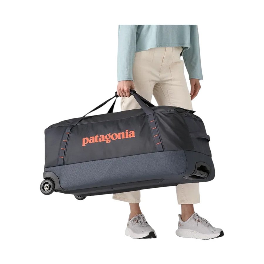 Patagonia Black Hole Matte Wheeled Duffle 100L Smolder Blue Smolder Blue