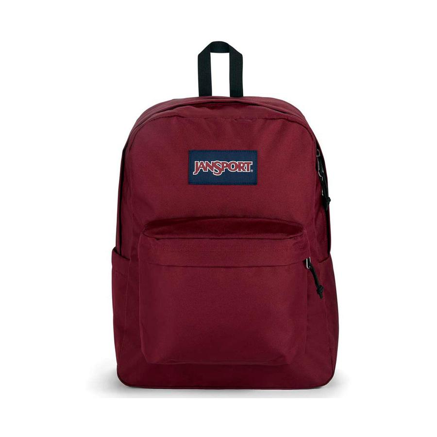 Jansport Superbreak Plus Backpack Russet Red Russet Red