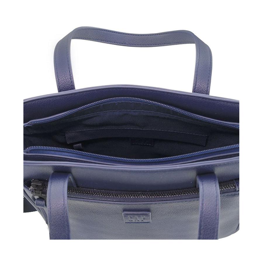 Gap Camilla Ladies Vegan Leather Mini Tote Crossbody Bag Navy Navy