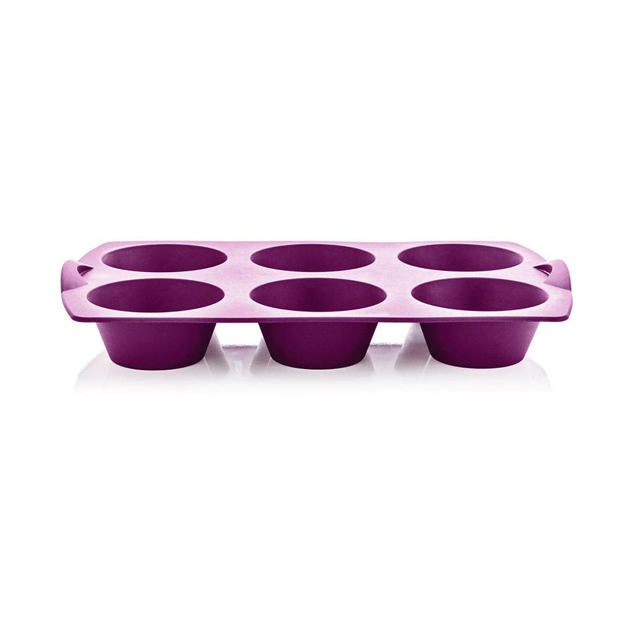 Tupperware Tupcakes Silicone Cupcake Mould Purple Purple