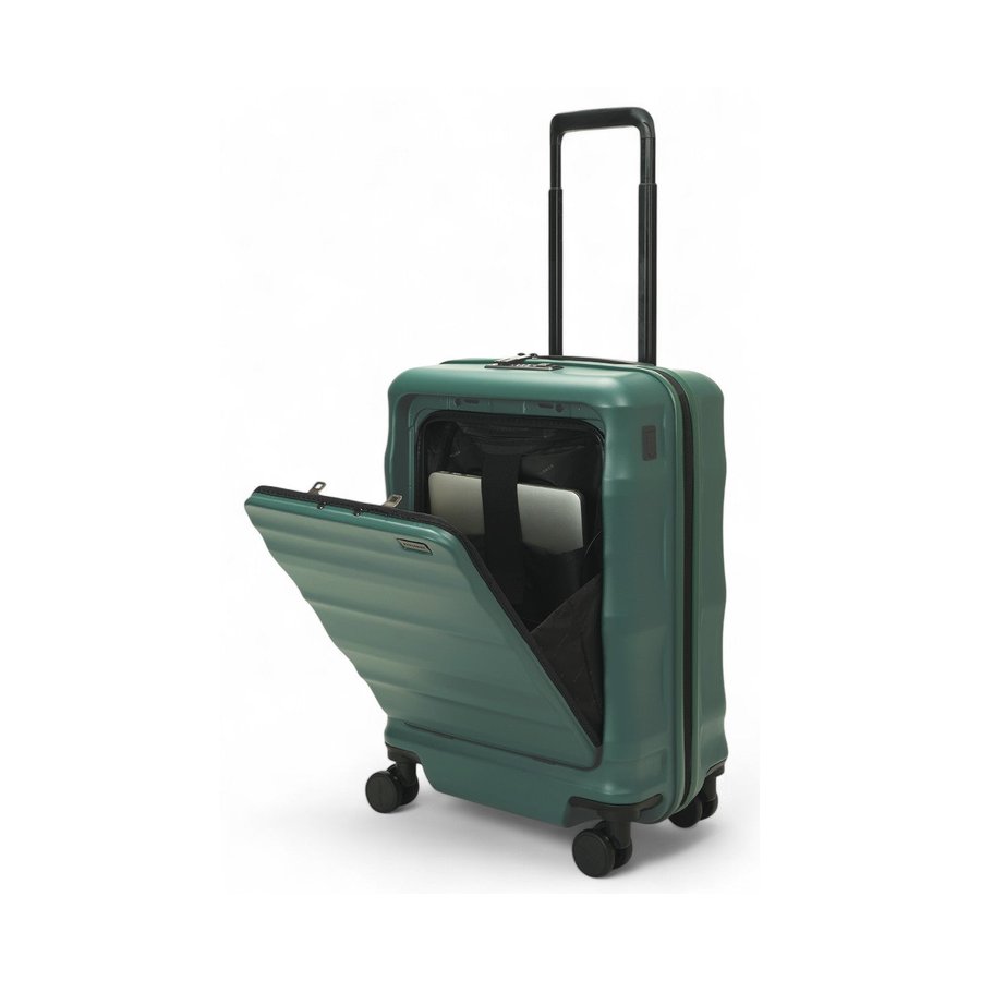 Explorer Luna-Air 55cm Front Access, 63cm & 74cm Hardside Luggage Set Forest Green Forest Green