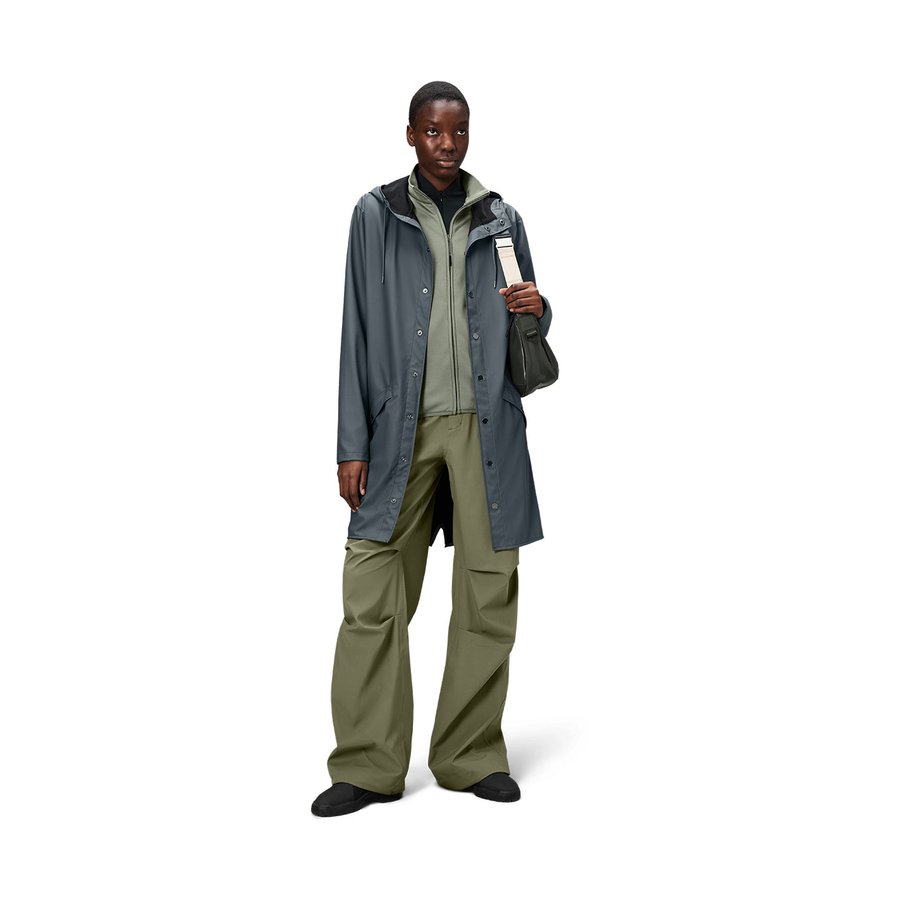 Rains Long Jacket Lagoon L