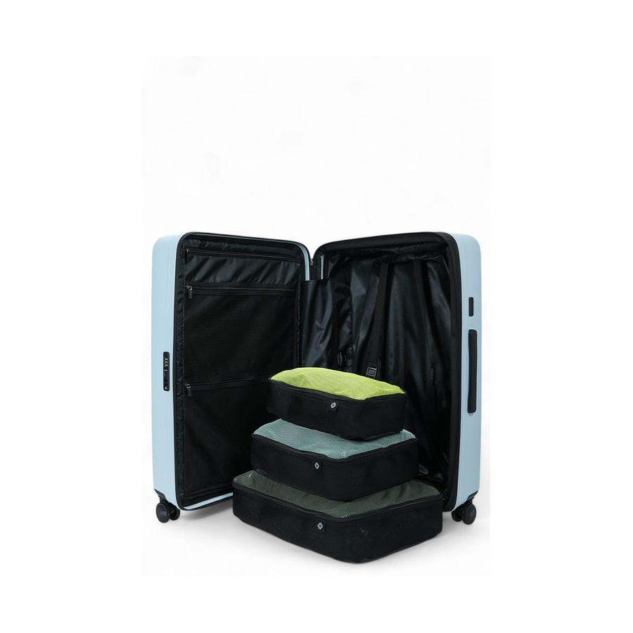 Samsonite Restackd 75cm Hardside Checked Suitcase Glacier Glacier