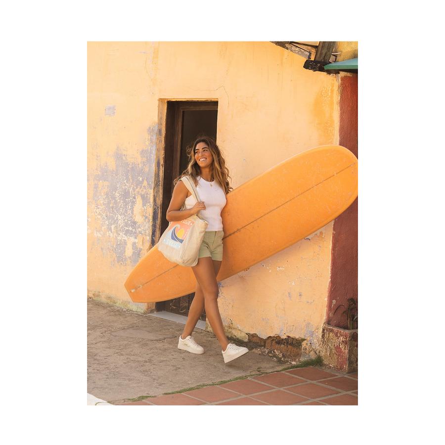 Roxy Women's Drink The Wave Tote Bag Tapioca Tapioca