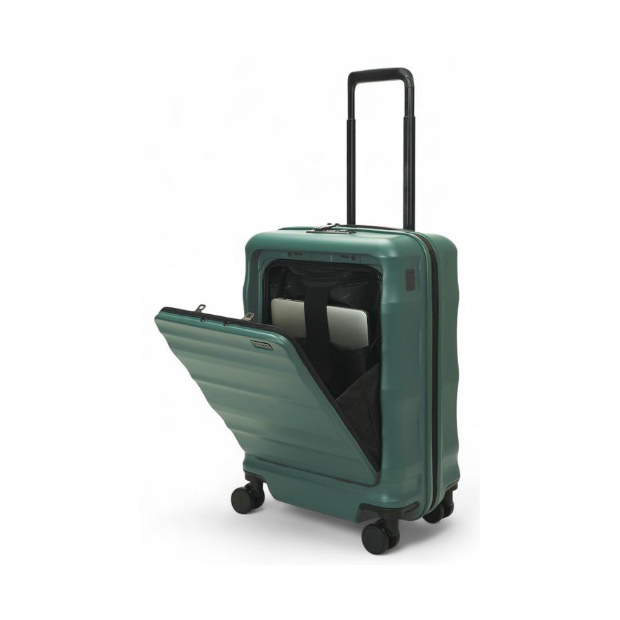 Explorer Luna-Air 55cm Front Access & 63cm Hardside Luggage Set Forest Green Forest Green