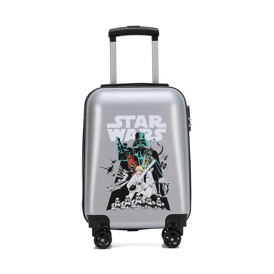 Disney Star Wars 50cm Kids Carry-On Suitcase Grey Grey