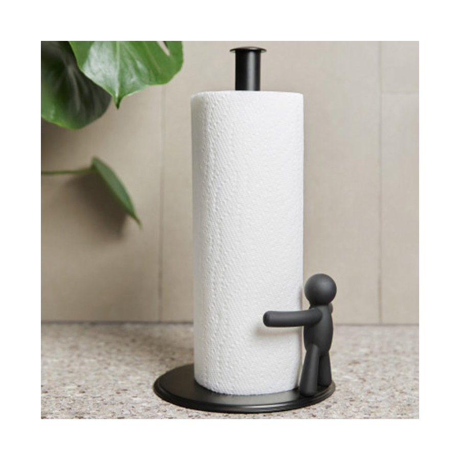 Umbra Buddy Paper Towel Holder Black Black