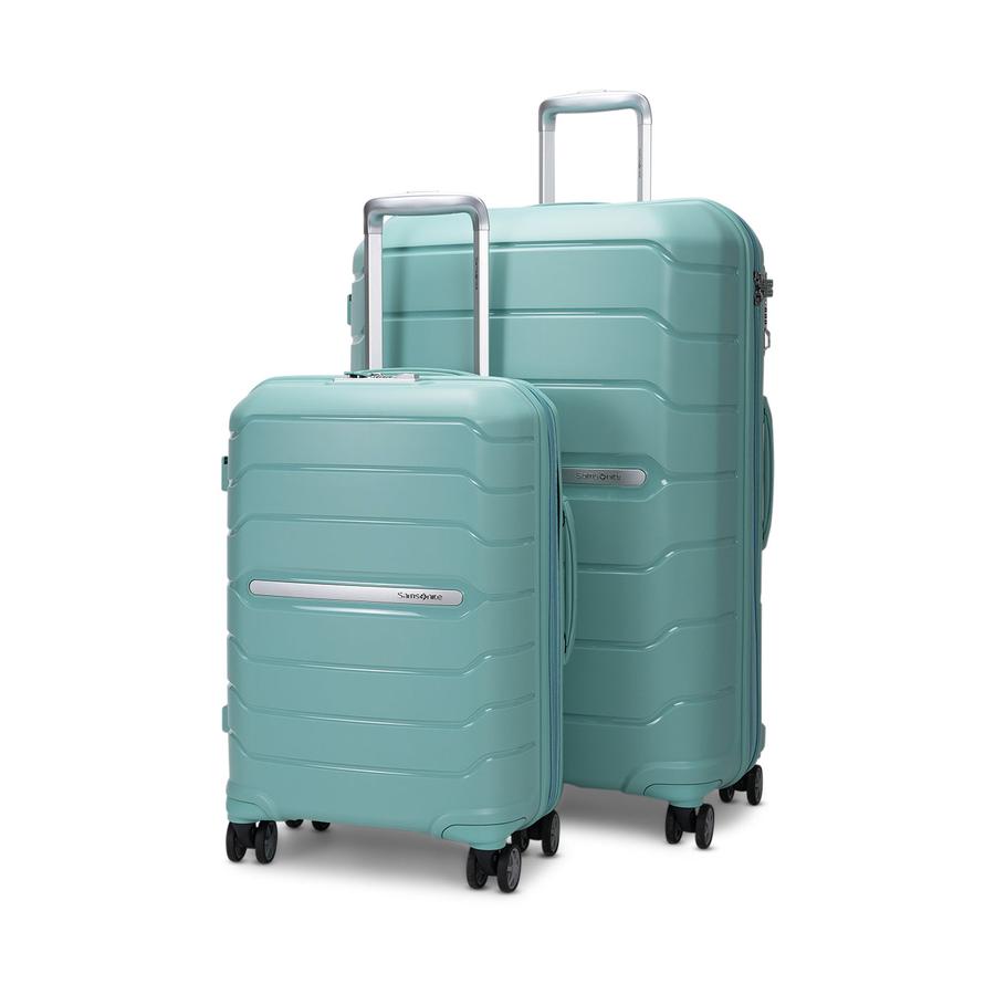 Samsonite Oc2lite 55cm & 75cm Hardside Luggage Set Aqua Aqua