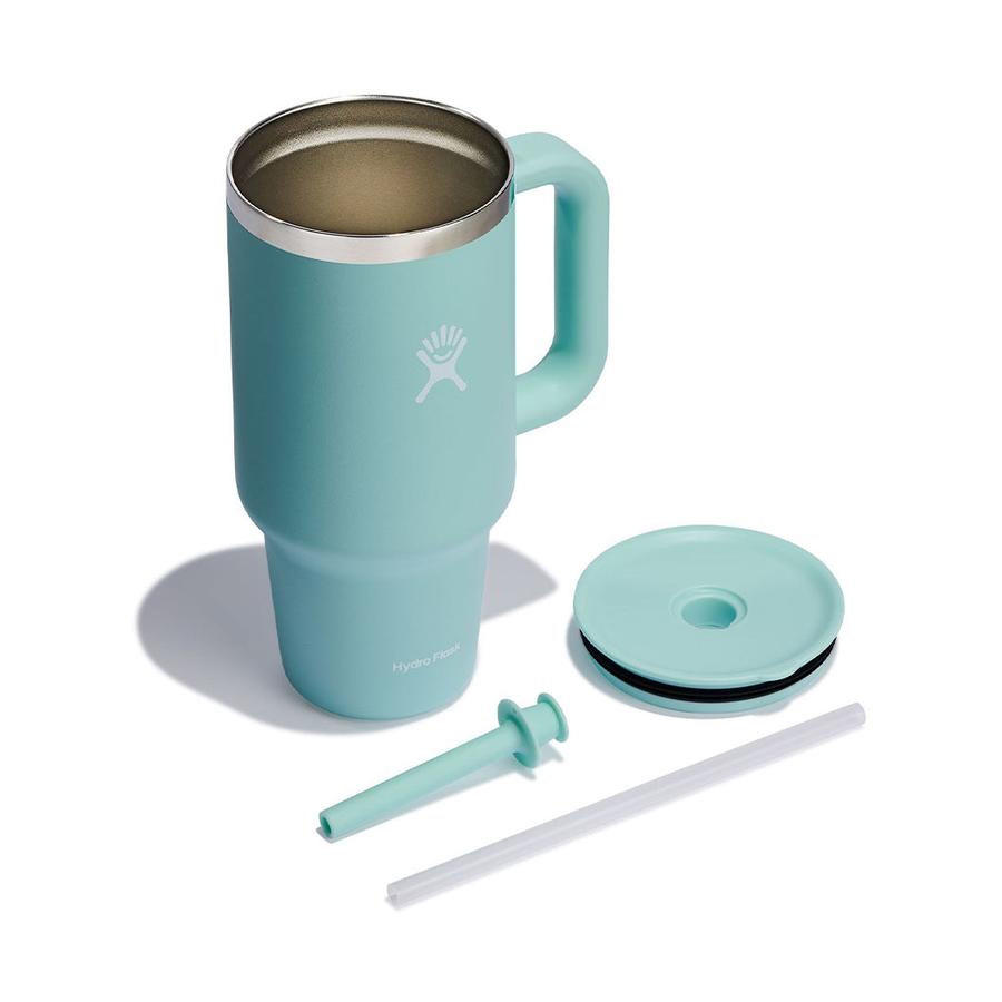 Hydro Flask 32oz (946mL) All Around Travel Tumbler w/ Straw Lid Dew Dew