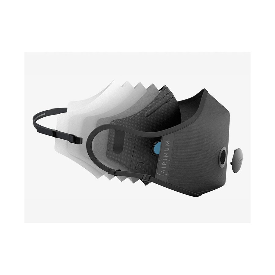 Airinum Urban Air KN95 Face Mask 2.0 Onyx Black Small