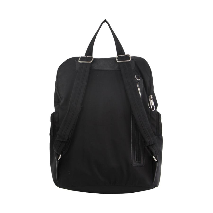 Pierre Cardin Cleo Anti-Theft RFID Backpack Black Black