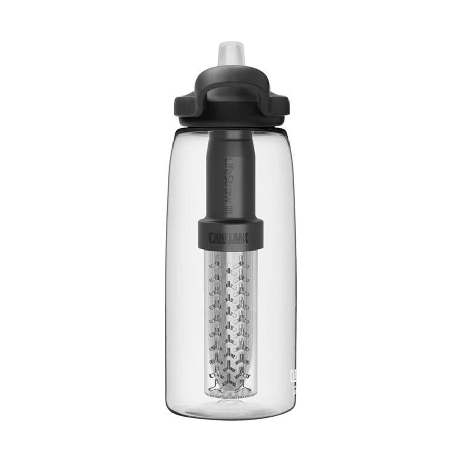 Camelbak 32oz (1L) Eddy+ Filtered by LifeStraw Drink Bottle Clear Clear