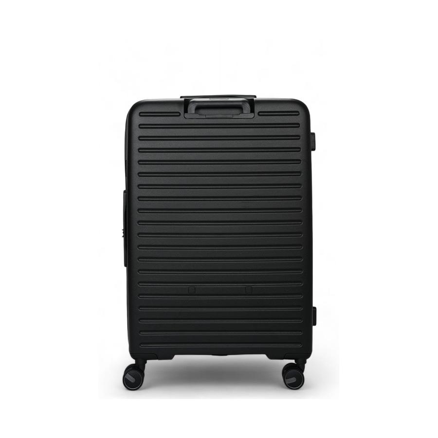 Samsonite Restackd 55cm & 75cm Hardside Luggage Set Black Black