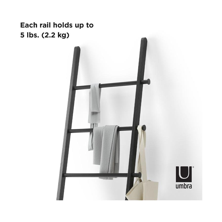 Umbra Leana Ladder Rack Black Black
