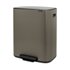 Brabantia Bo Pedal Bin (60L) Platinum