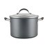 Circulon ScratchDefense A1 24cm (7.6L) Covered Stockpot Black