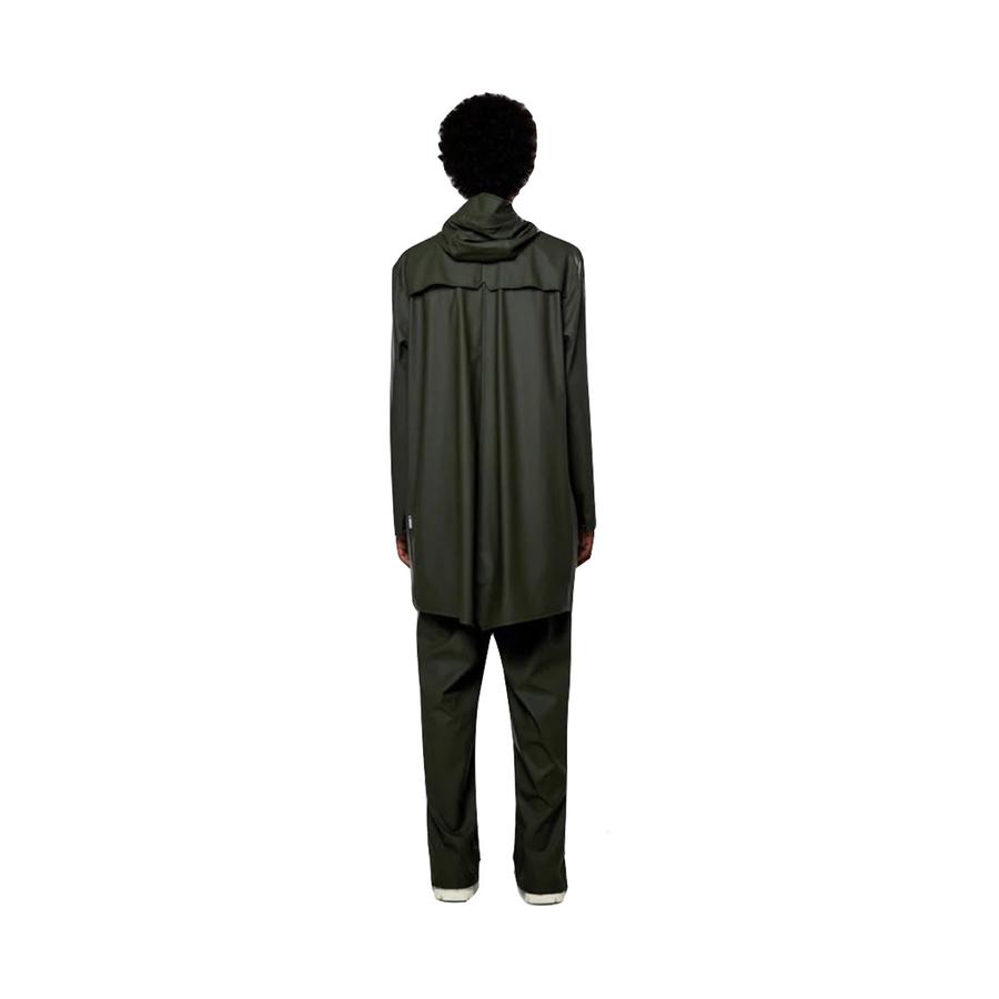Rains Long Jacket Green XL