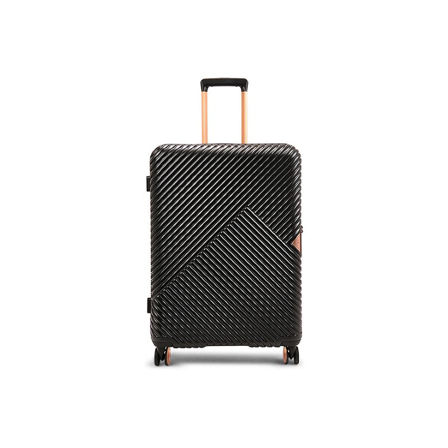 Saben Going Places 66cm Hardside Suitcase Black Black