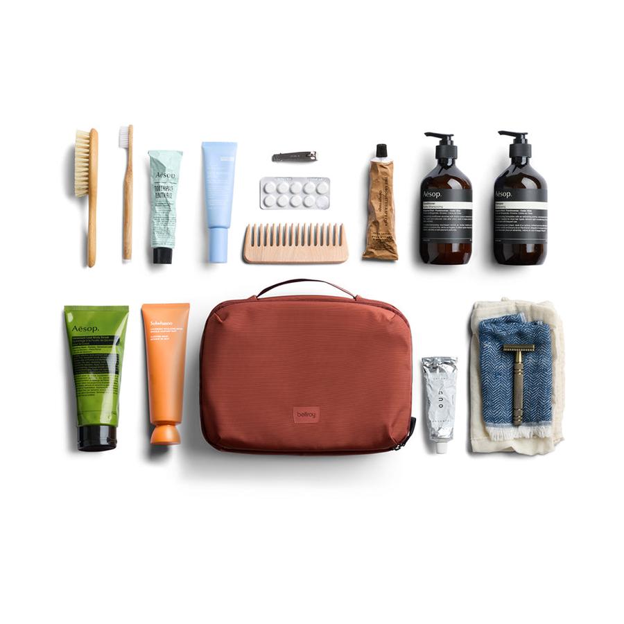 Bellroy Hanging Toiletry Kit Plus Clay Clay