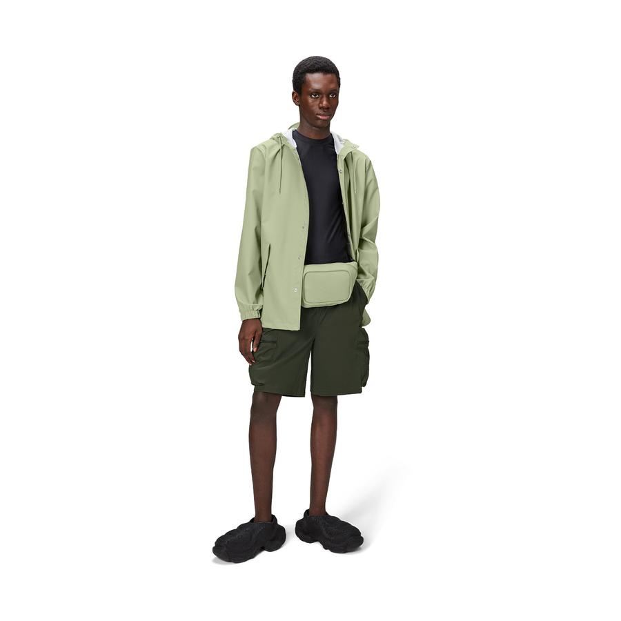 Rains Fishtail Jacket Earth L