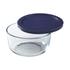 Pyrex Simply Store 4 Cup (950ml) Round Dish Dark Blue