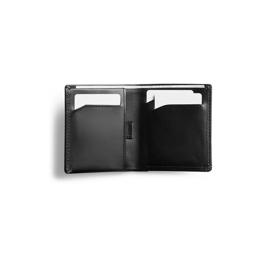 Bellroy RFID Note Sleeve Leather Wallet Black Black