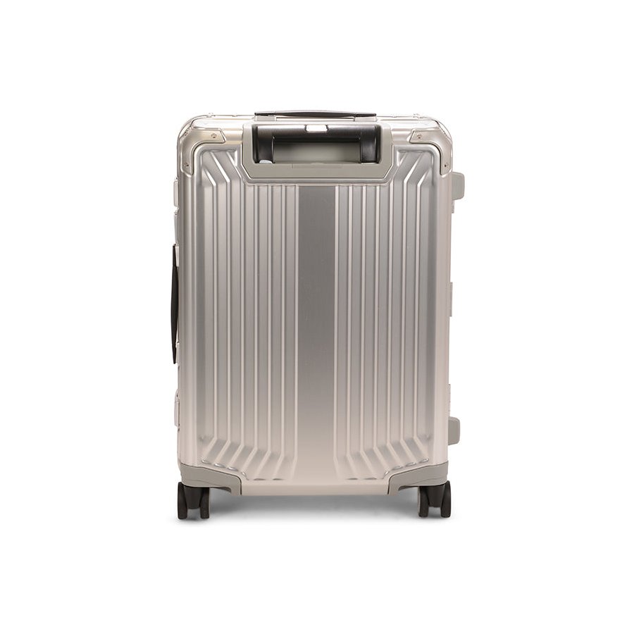 Samsonite Lite-Box ALU 55cm Hardside Carry-On Suitcase Aluminium Aluminium