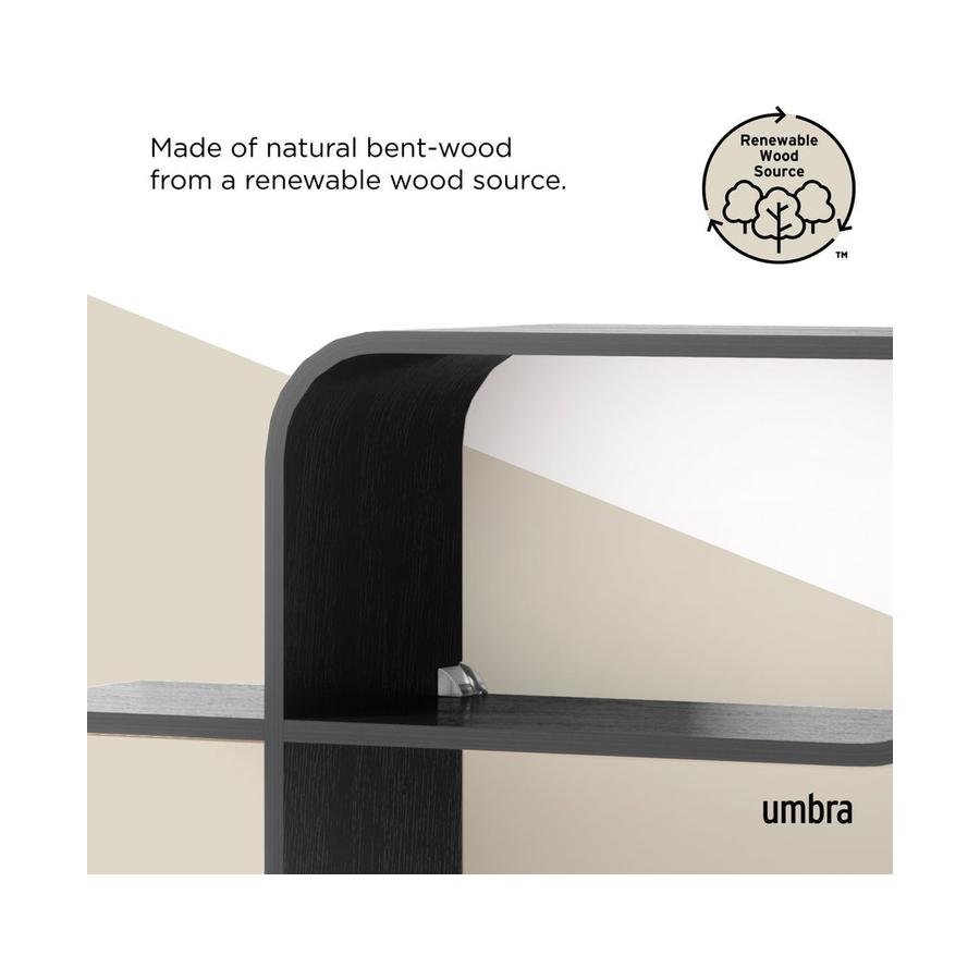 Umbra Montage Shelf Black Black