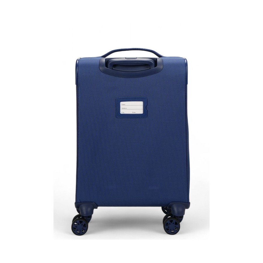 Caselite Ultra 55cm Softside Carry-On Suitcase & Laptop Bag Set Navy Navy