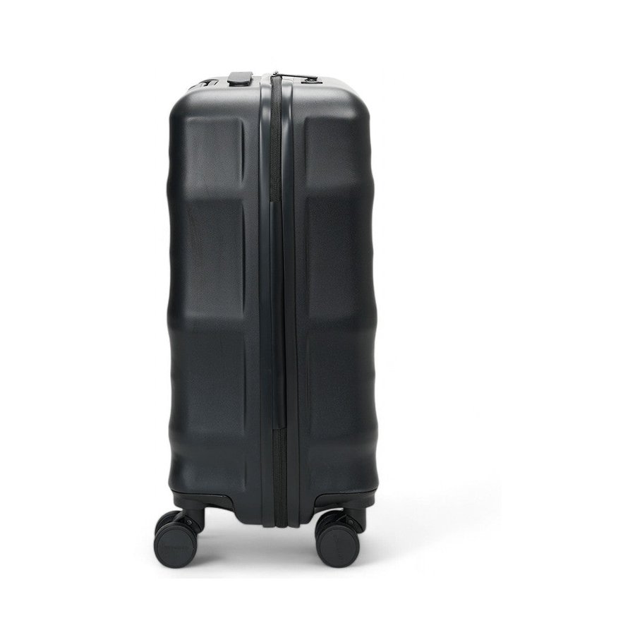 Explorer Luna-Air 55cm Hardside USB Carry-On Suitcase Black Black